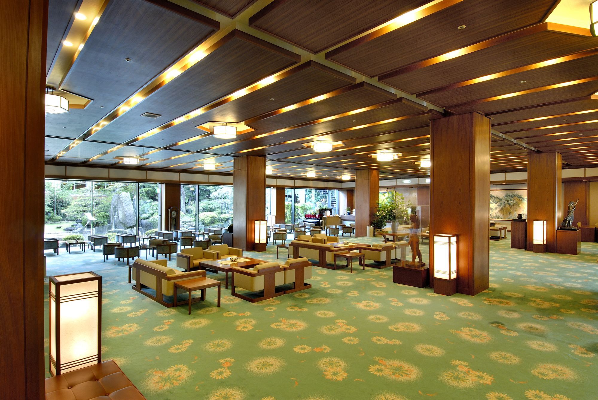 Takinoyu Hotel Tendō Restoran gambar